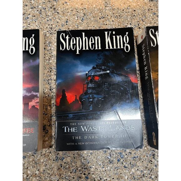 Stephen King Dark Tower 1-4 Gunslinger Drawing the 3 Wastelands Wizard & Glass - Picture 2 of 10